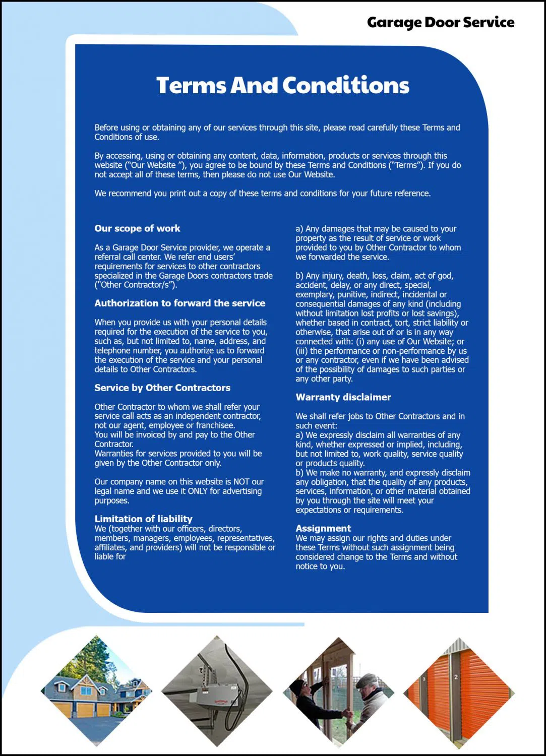 All County GarageDoor Service Riverdale, MD 301-359-6389